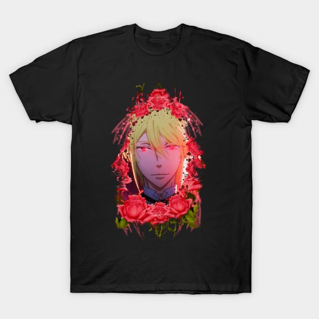 Patriot with Red Roses T-Shirt by Scailaret